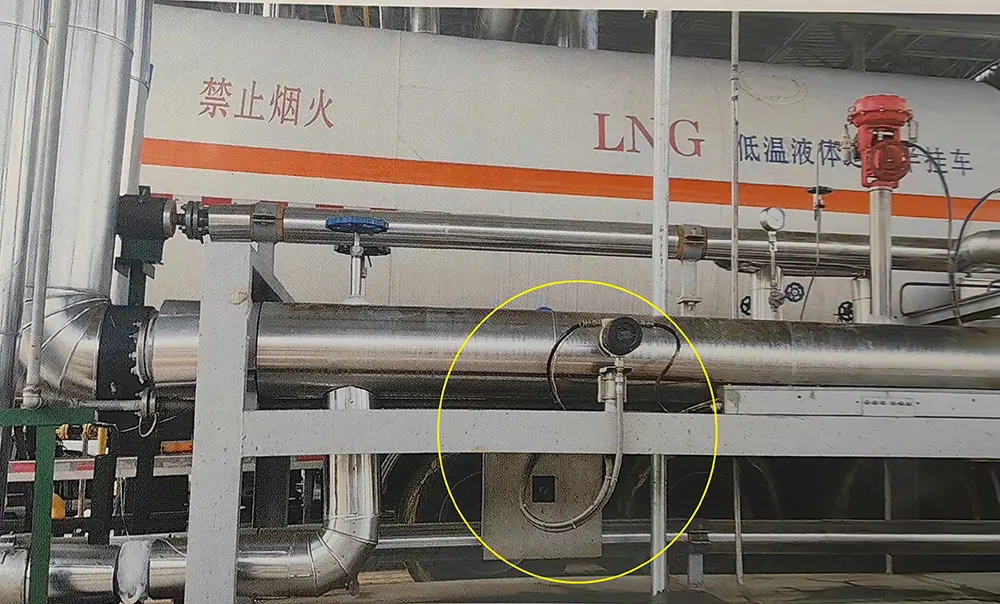 Débitmètre cryogénique à basse température pour GNL