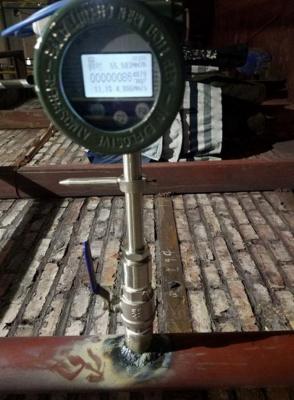 Débitmètre massique thermique pour la mesure de l'air froid