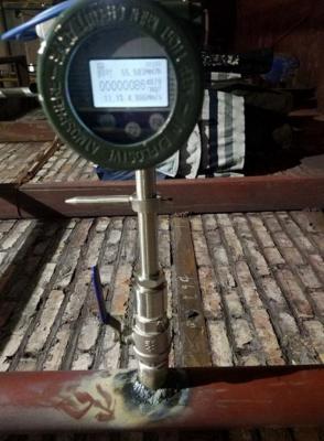 Débitmètre massique thermique pour la mesure de l'air froid