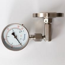 Manomètre à membrane avec angle