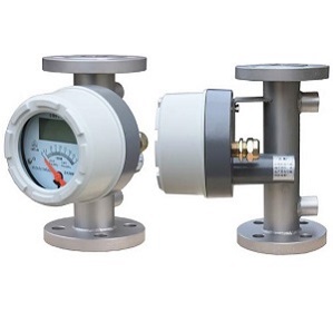 Metal Tube Rotameter with transmitters to measure chemical flow rate