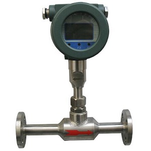 Thermal mass flow meter to be used as digital compressed air flow meter