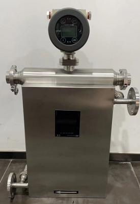 Débitmètre à effet Coriolis avec enveloppe chauffante