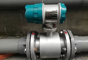 Electromagnetic flowmeter for water flow measurement Débitmètre électromagnétique pour la mesure du débit d'eau