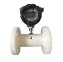 Débitmètre à turbine pour liquide corrosif