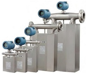 mass flow meter for water