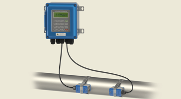 Non-contact Ultrasonic water flow meter