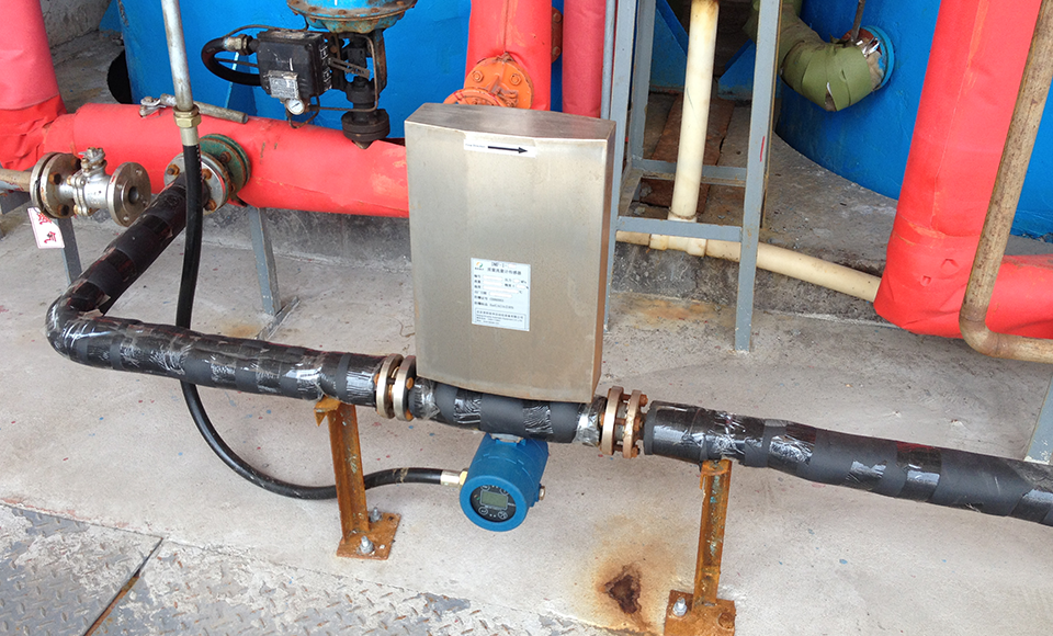 Débit de gaz