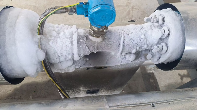 Débitmètre d'azote liquide (LN₂)
