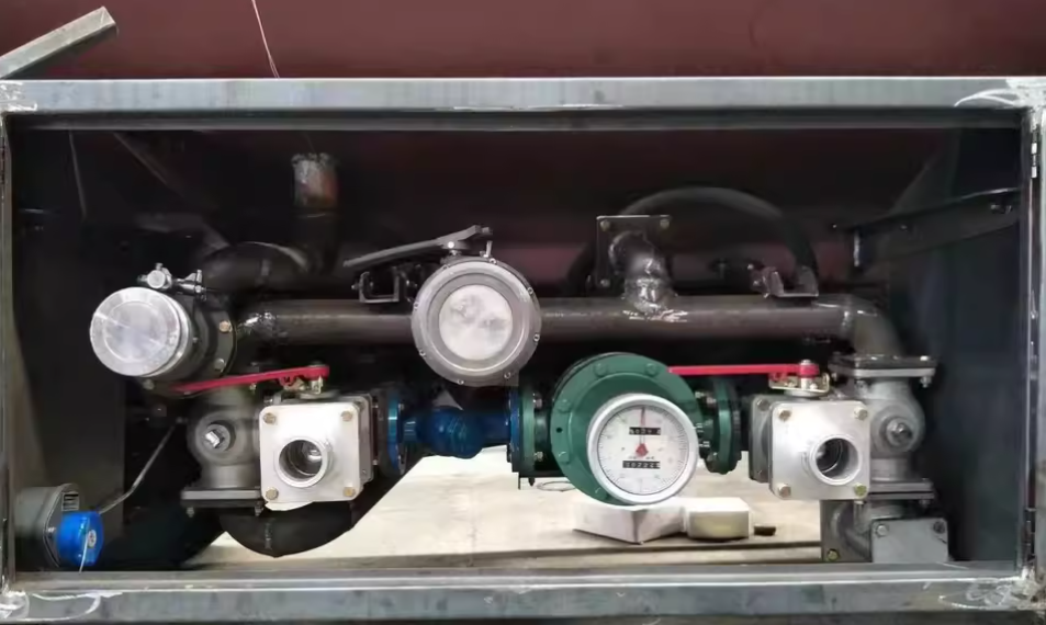 La mesure du débit d'huile est possible n'importe où Oil flow measurement is anywhere