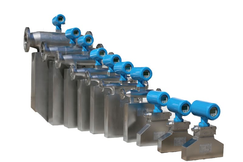 différents types de débitmètres Coriolis different coriolis flow meter typpes