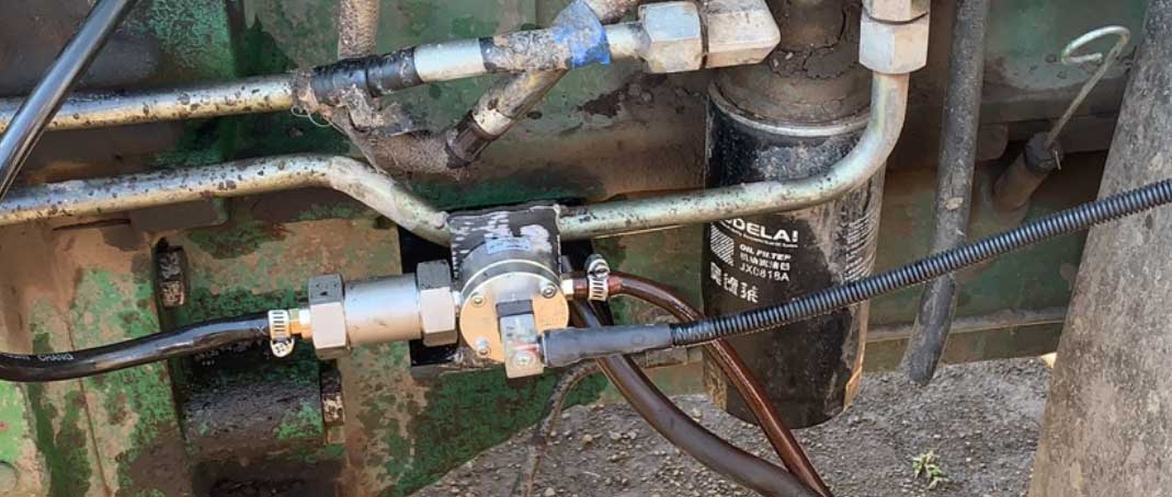 High viscosity and low flow Lubrication oil measurement