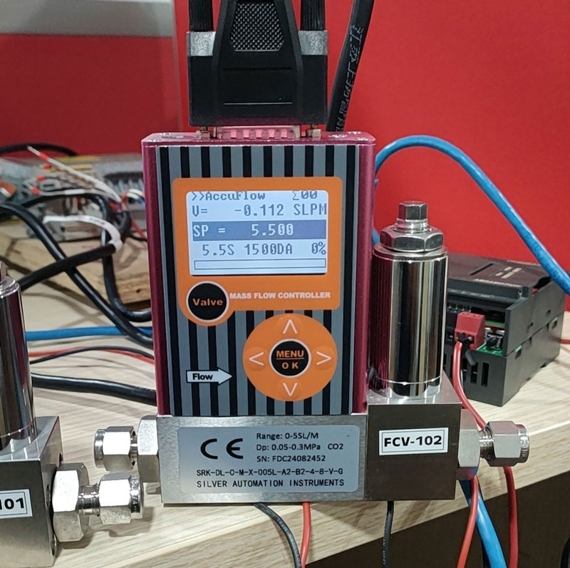 micro-débitmètre à gaz