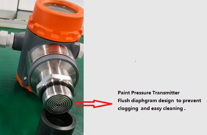 Conception à diaphragme affleurant du capteur de pression Flush Diaphragm design of pressure sensor
